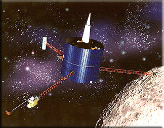 ����������� ������� "Lunar Prospector" ����������� �� ���� ������� � ������ ������ ���������